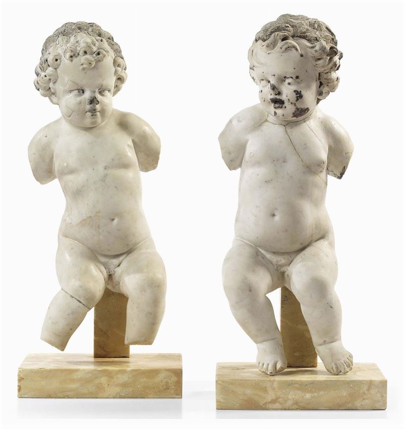 Coppia di Putti