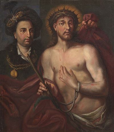 Ecce Homo con Ritratto del Pittore