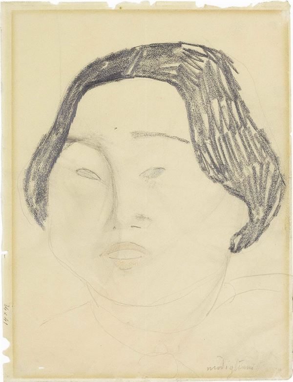 Amedeo Modigliani - Portrait d'une femme orientale