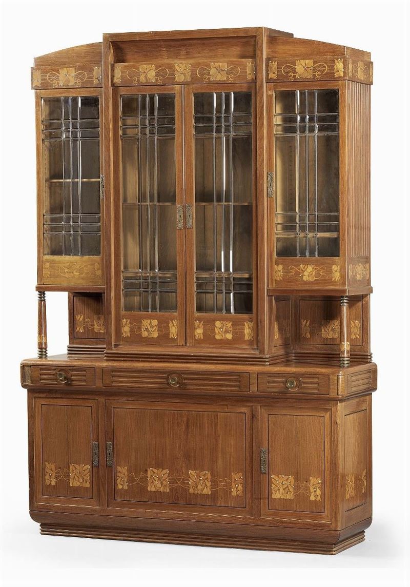 Piero Zen - Credenza a Doppio Corpo Liberty