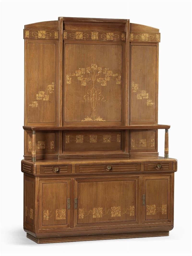 Piero Zen - Credenza a Doppio Corpo Liberty