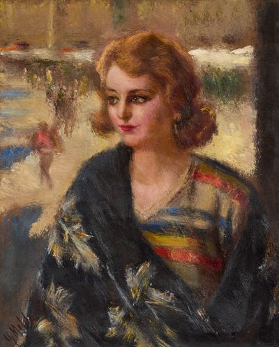 Fanciulla con Scialle