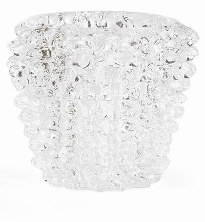 Vaso in Vetro Trasparente Rostrato