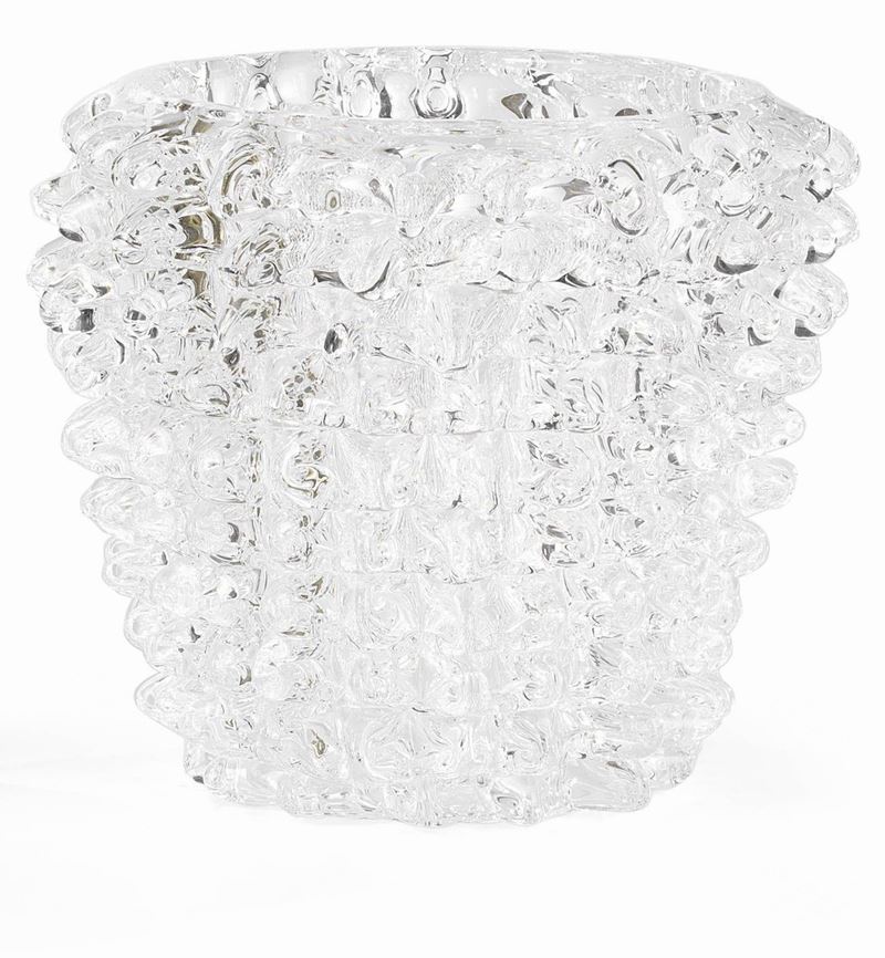 Vaso in Vetro Trasparente Rostrato