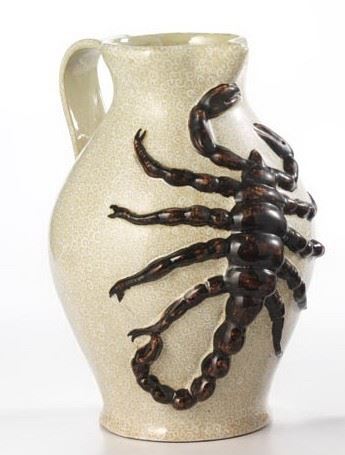 Grande Brocca in Ceramica Policroma