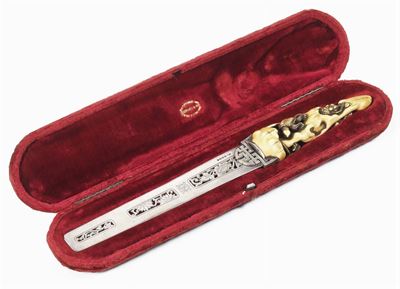 Tagliacarte con Lama in Argento