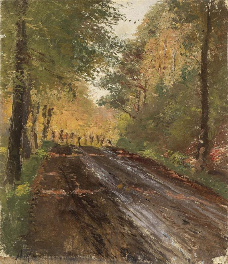 Alceste Campriani - Strada nel Bosco