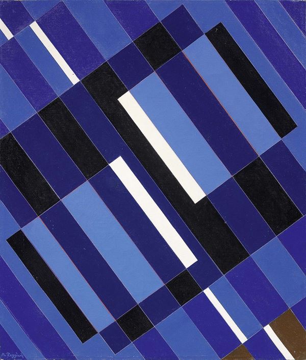 Mauro Reggiani - Composizione N. 3 in bleu