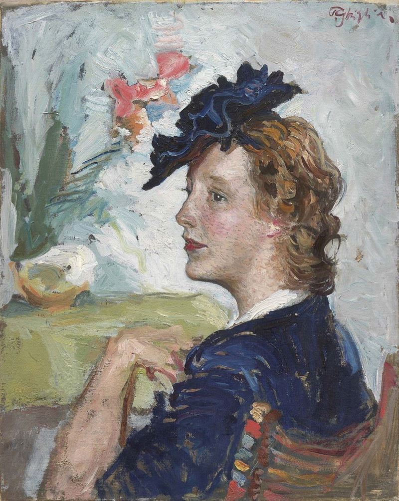 Paulo Ghiglia - Ritratto della Signora Querci