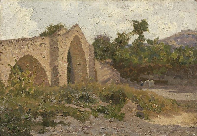 Flavio Bertelli - Ponte della Signora a Modigliana