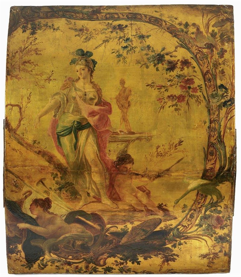 Scuola Napoletana - «allegoria delle Arti» e «allegoria»