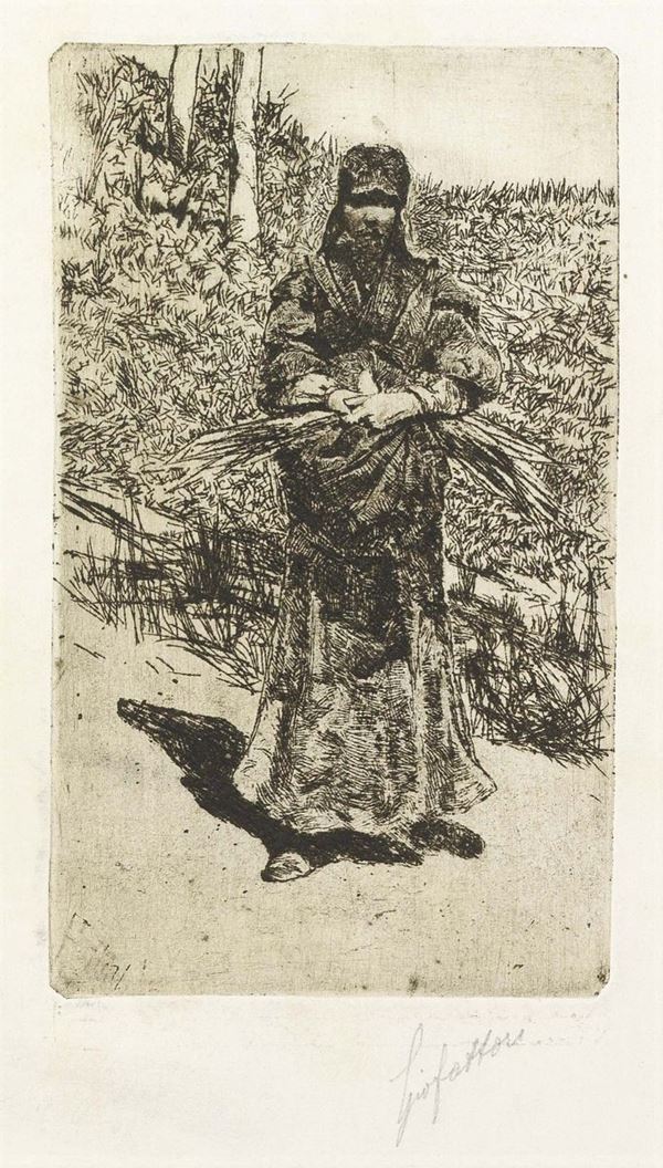 Giovanni Fattori - Erbaiola