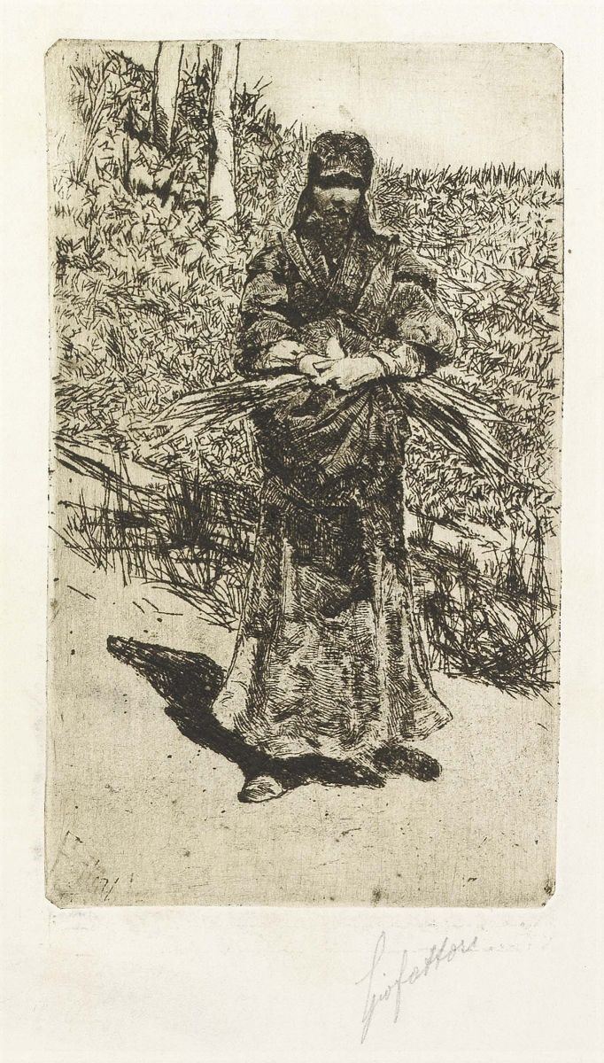 Giovanni Fattori - Erbaiola