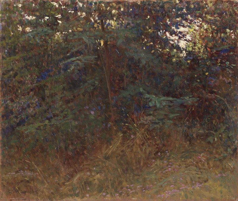 Giorgio Kienerk - Angolo di Bosco