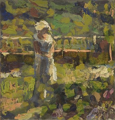 Figura in Giardino