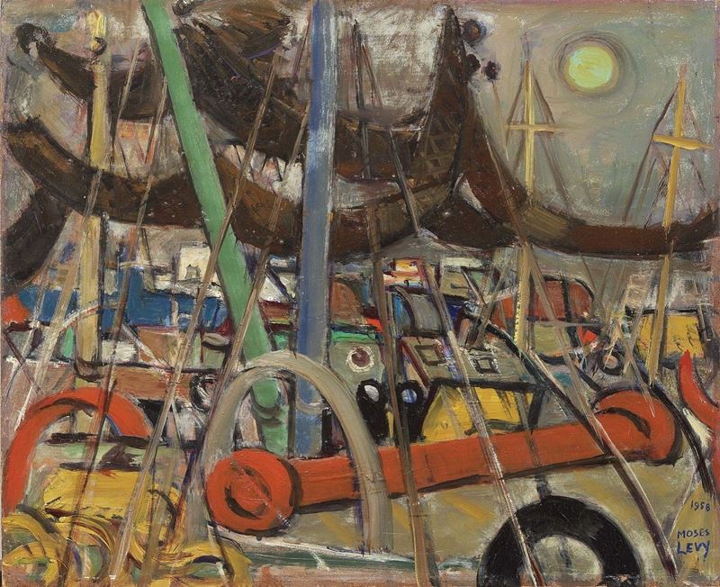 Moses Levy - Darsena di Viareggio