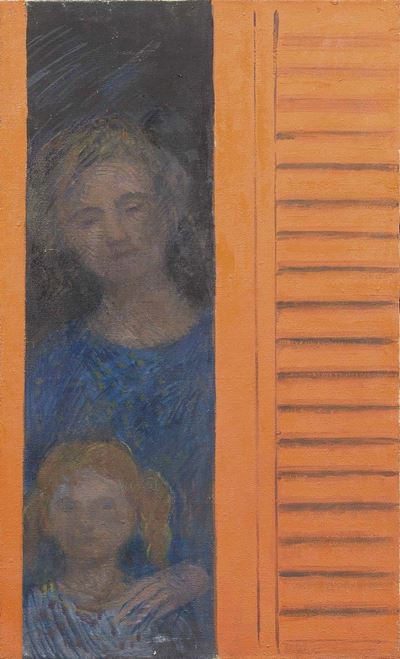 Finestra Rossa (donna alla Persiana)