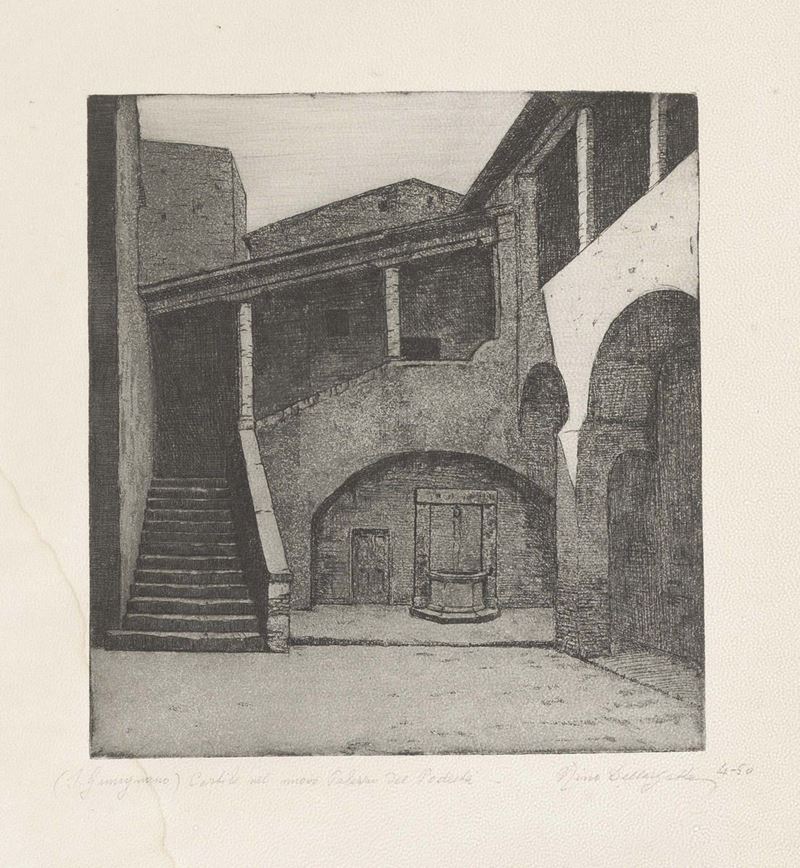 Anacleto (nino) della Gatta - Nove Incisioni