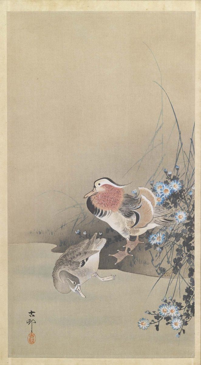 Tre Stampe di Ohara Koson