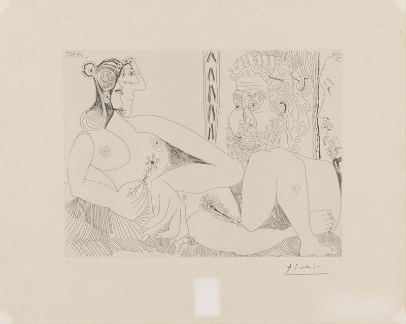 Pablo Picasso - Il Pittore e la Modella