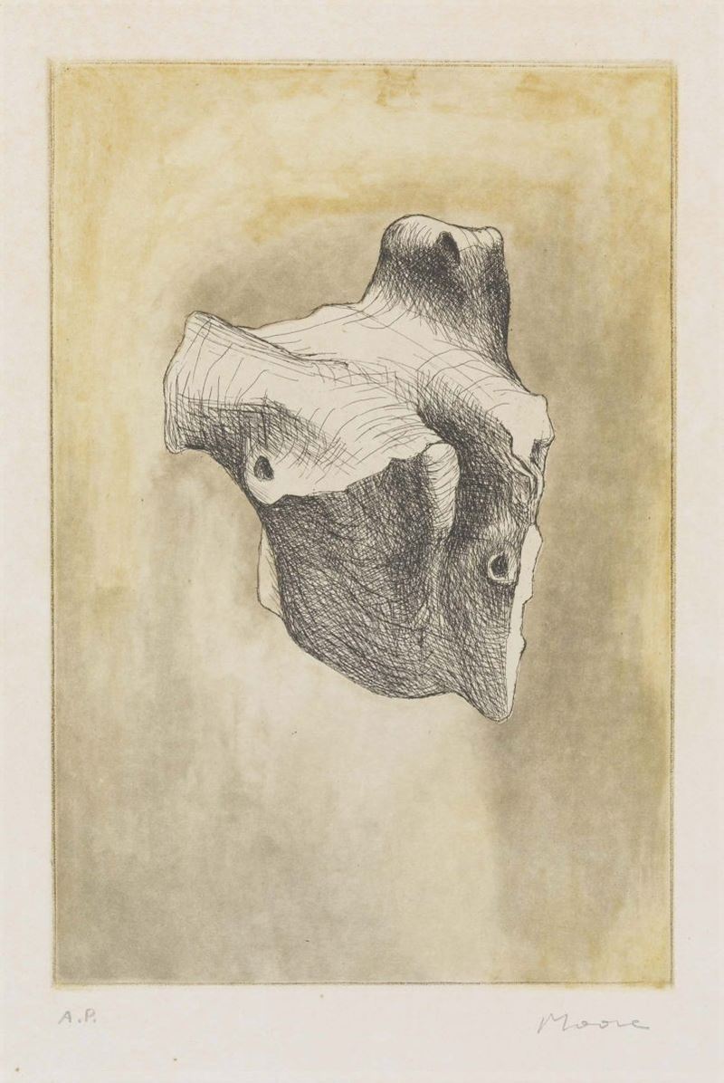 Henry Moore - Stone IV