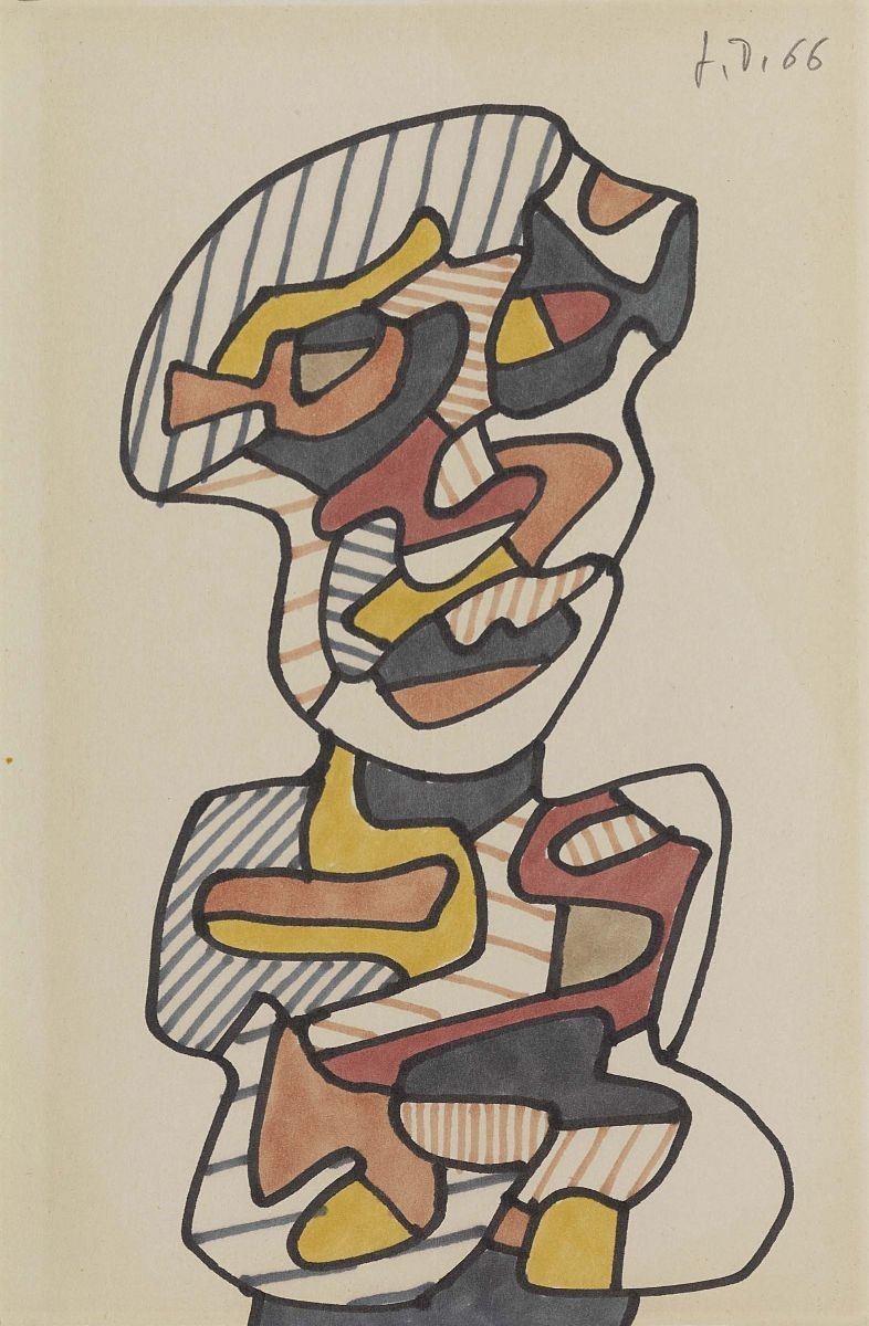Jean Dubuffet - Personnage (buste)
