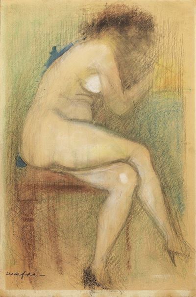 Nudo Seduto