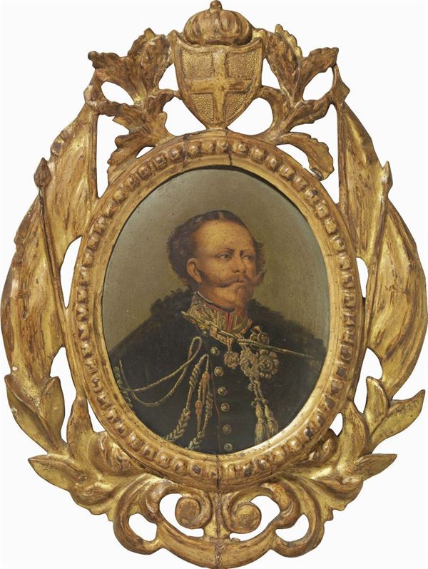 Ignoto del XIX secolo - «Vittorio Emanuele II» e «Napoleone III»