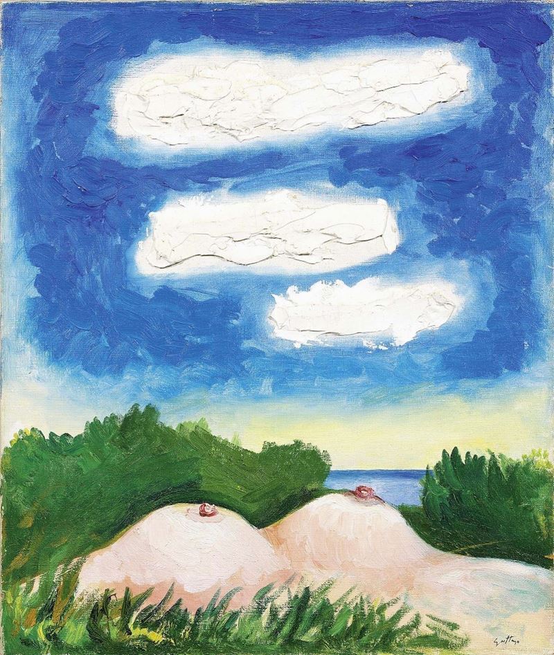 Renato Guttuso - Seni e Cielo