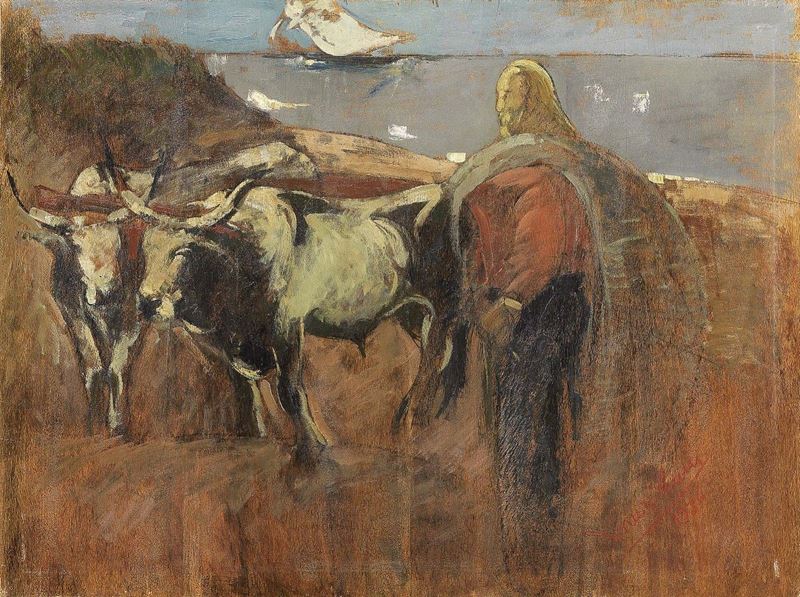 Lorenzo Viani - Il Divino Armentario (garibaldi a Caprera)