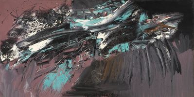 Paesaggio, olio su tela