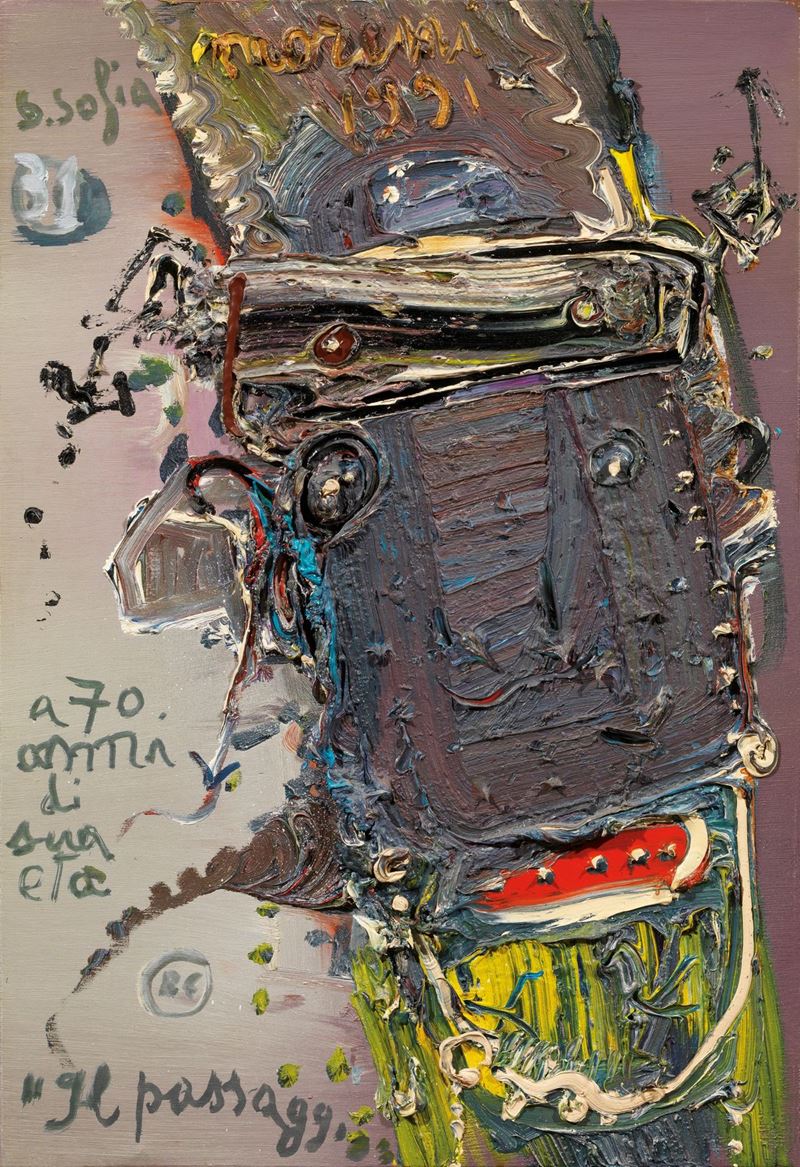 Mattia Moreni - A 70 Anni di Sua Età. Autoritratto N. 31