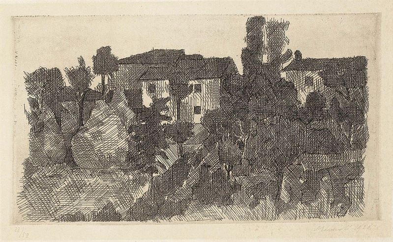 Giorgio Morandi - Il Poggio di Sera