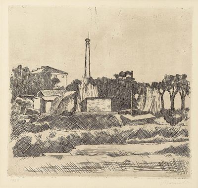 Paesaggio con la Ciminiera