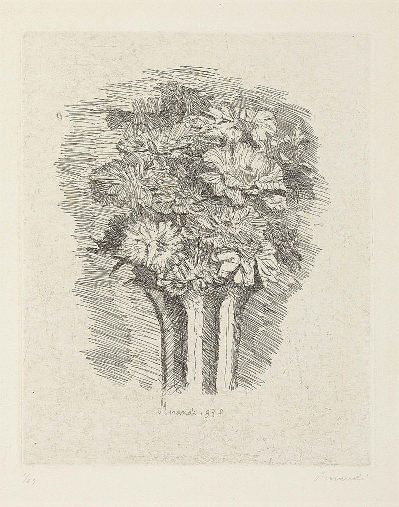 Giorgio Morandi - Zinnie