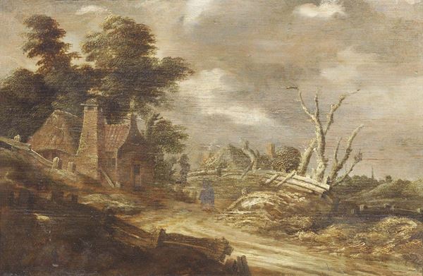 Jan Van de Cappelle (attr. a) - Paesaggio