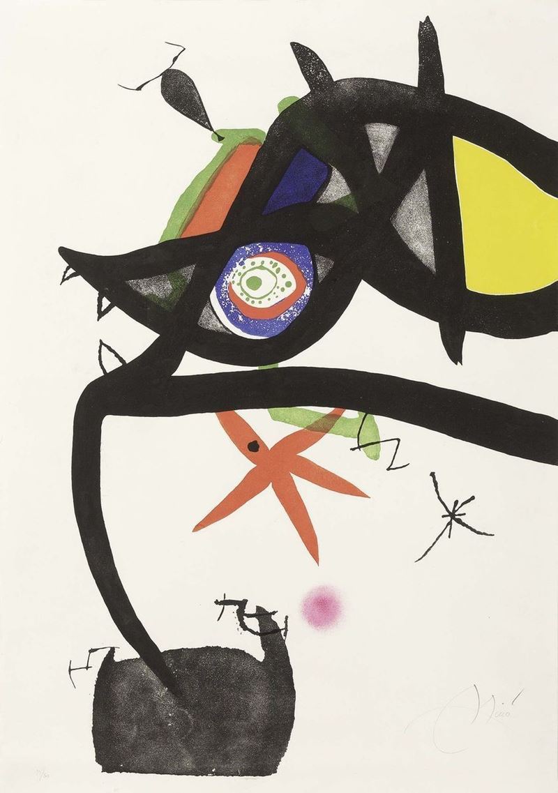 Joan Miró - Quatre Colors Aparien El Món...