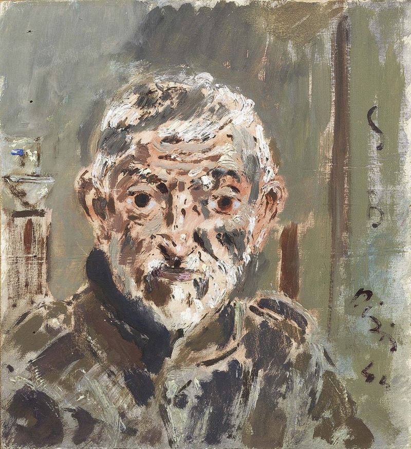 Filippo De Pisis - Testa di Vecchio Mendicante