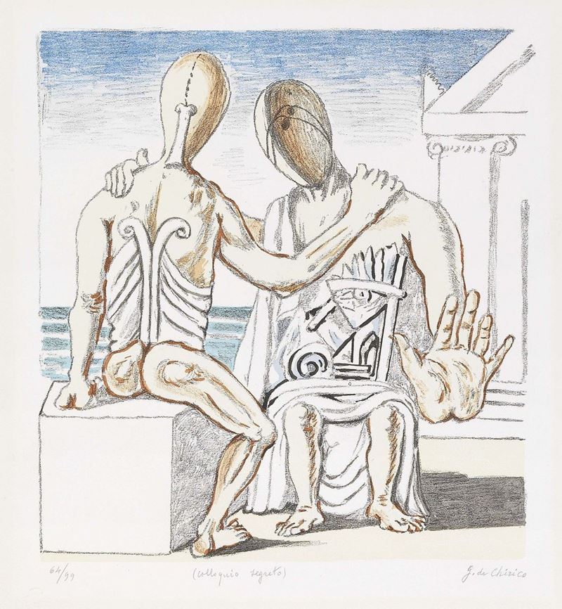 Giorgio De Chirico - Colloquio Segreto