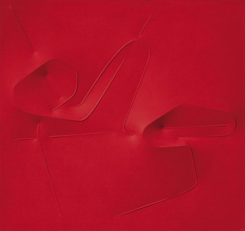 Agostino Bonalumi - Rosso