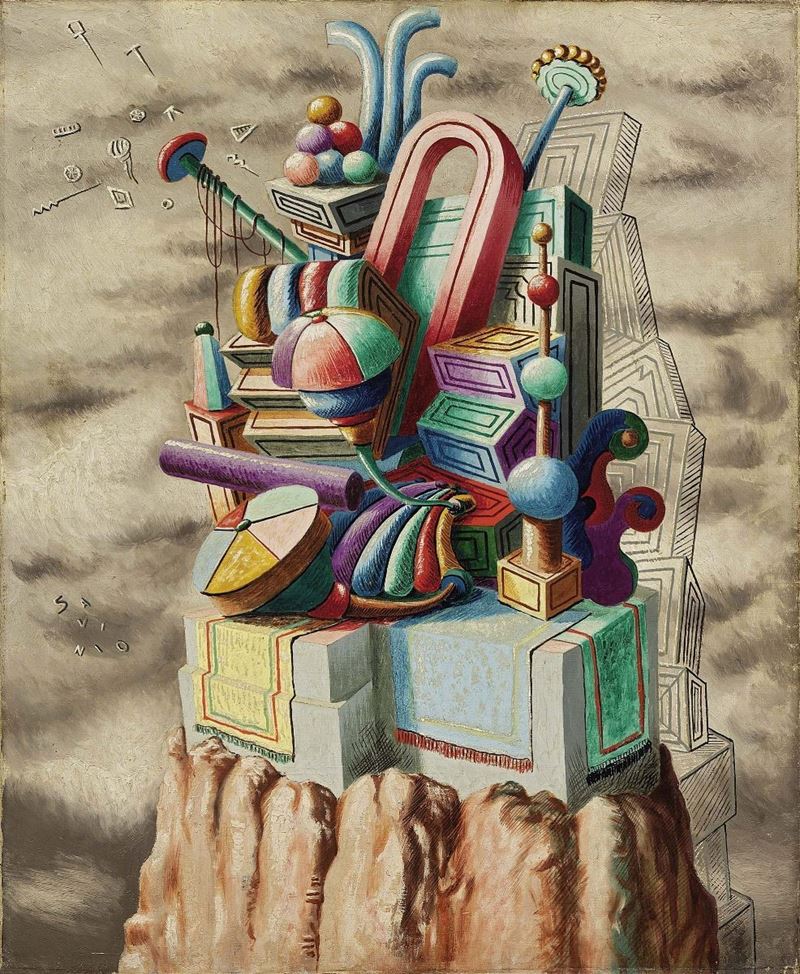 Alberto Savinio - Monumento ai Giocattoli