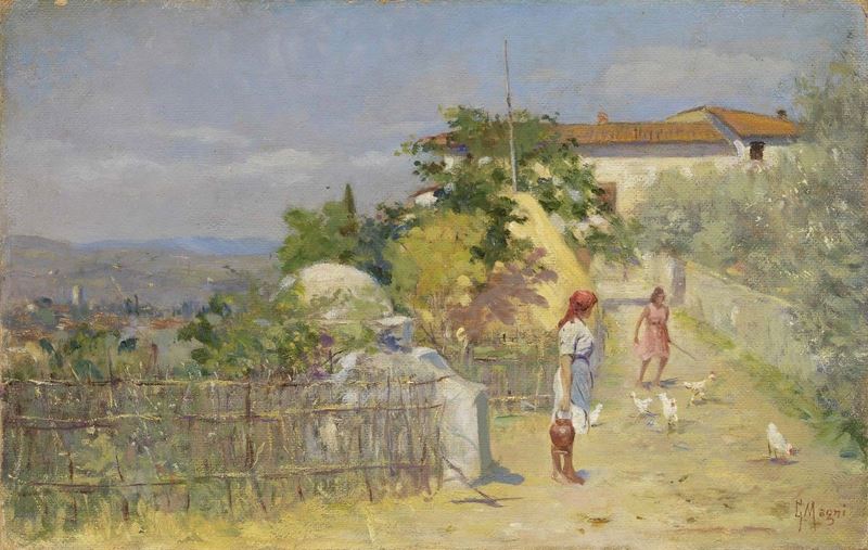Giuseppe Magni - Contadinelle