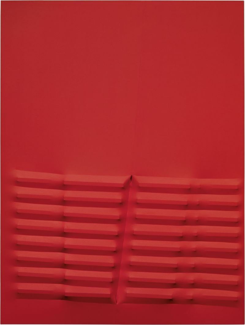 Agostino Bonalumi - Rosso