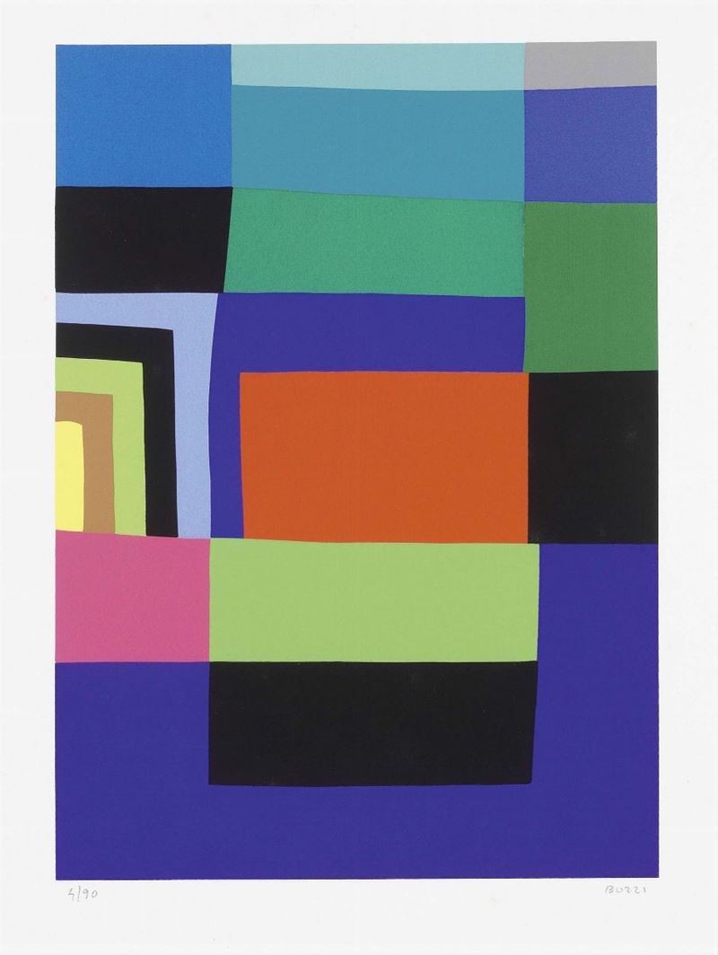 Alberto Burri - Serigrafia 3