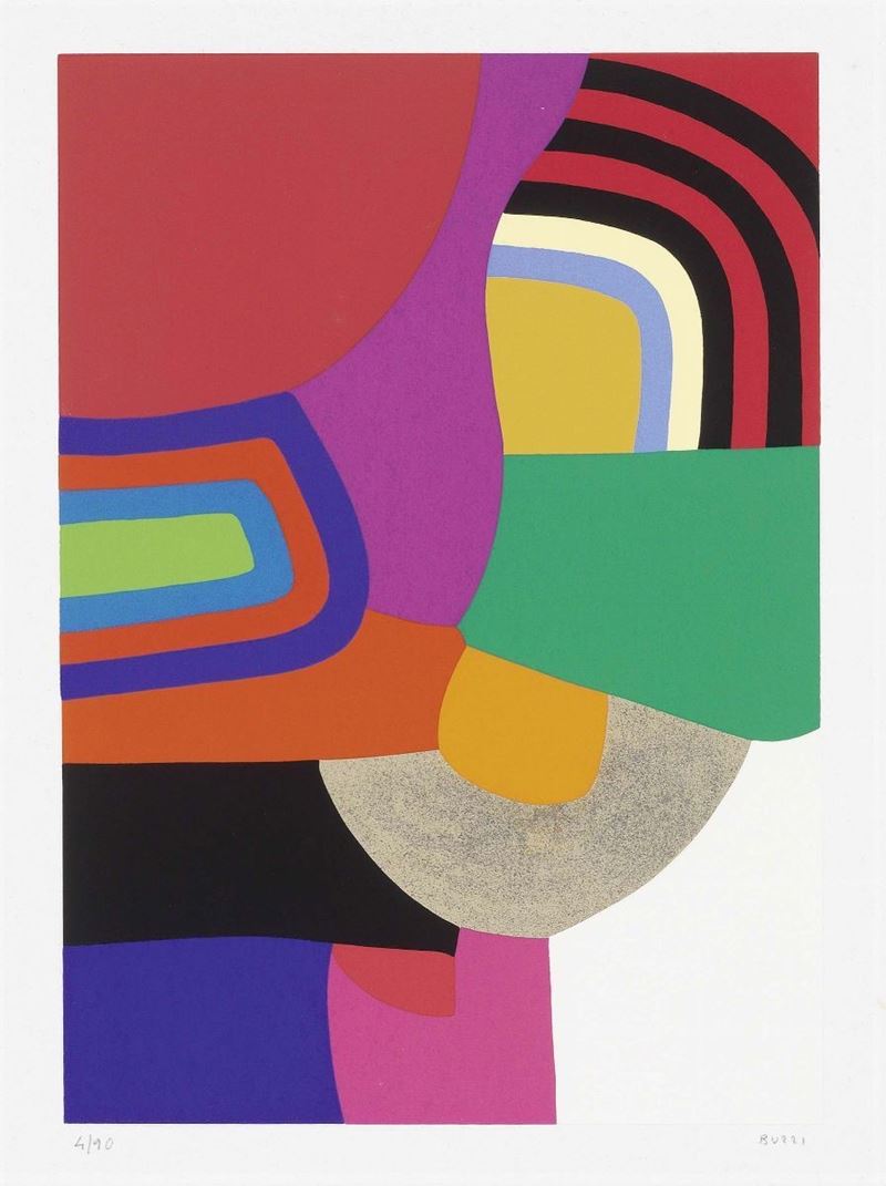 Alberto Burri - Serigrafia 4