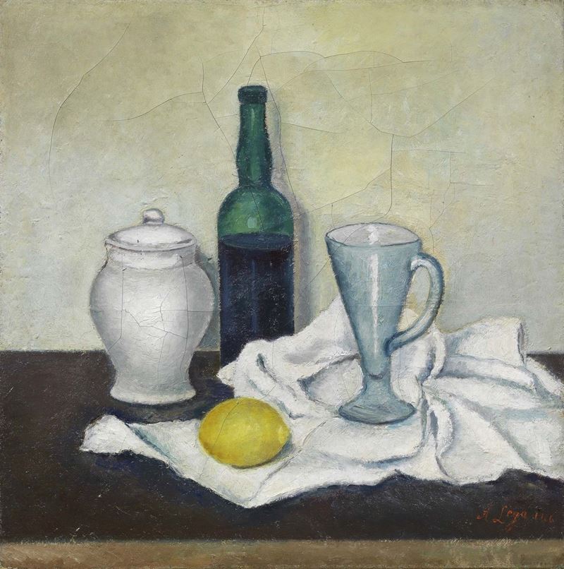 Achille Lega - Natura Morta