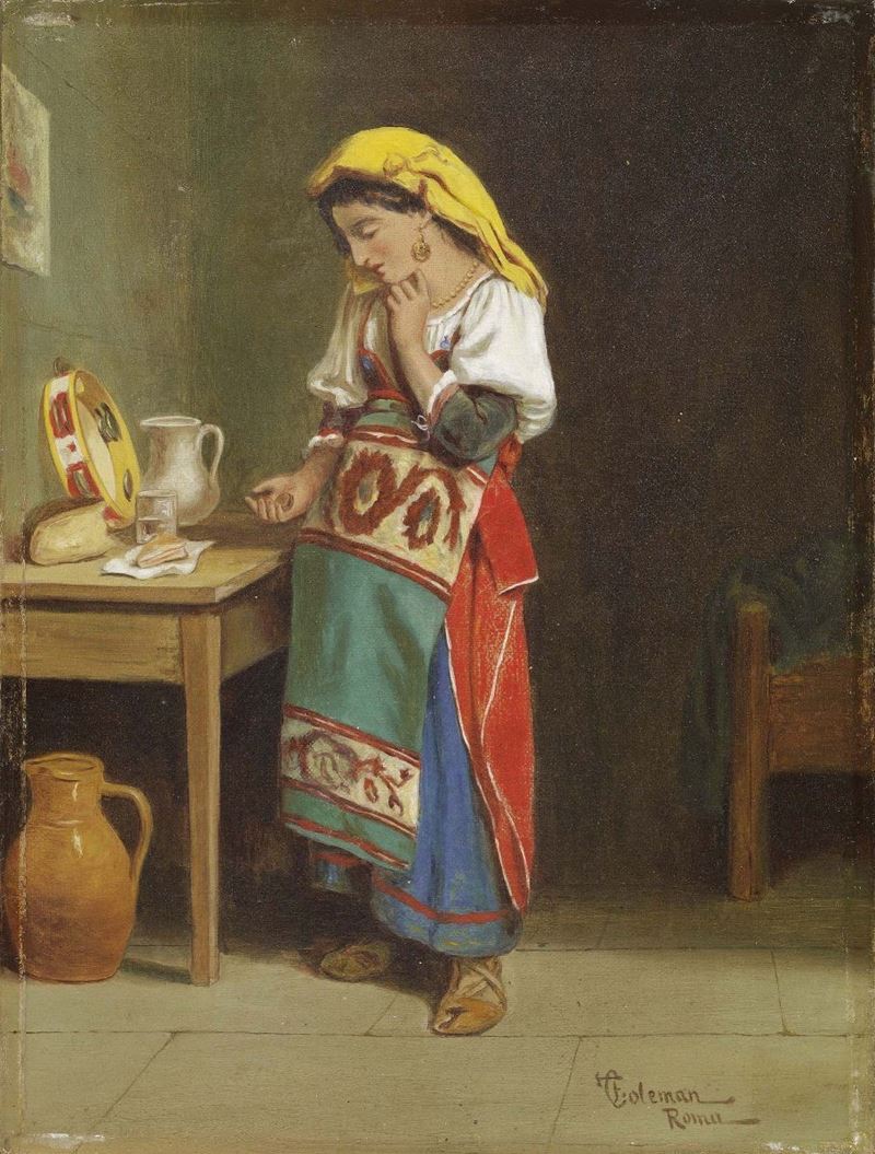 Francesco Coleman - Giovane Popolana