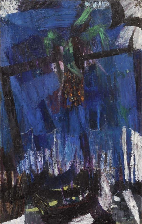 Bruno Cassinari : Mare  (1960)  - Olio su tela - Auction ARTE MODERNA - II - Casa d'aste Farsettiarte
