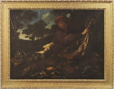«natura Morta con Cacciatore» e «natura Morta con Pescatore»
