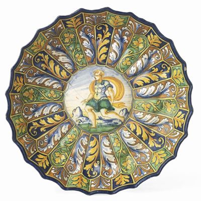 Crespina in Maiolica Policroma